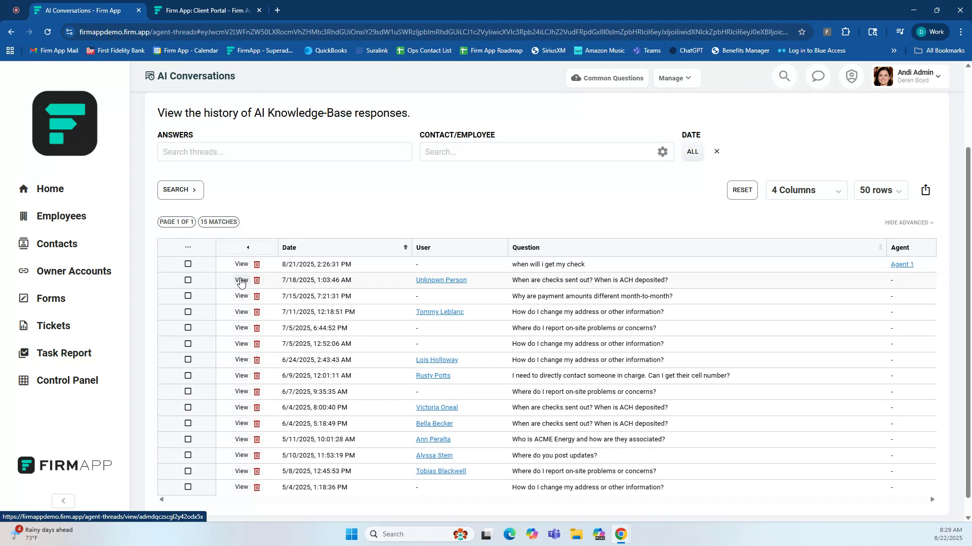 AI confidence monitoring