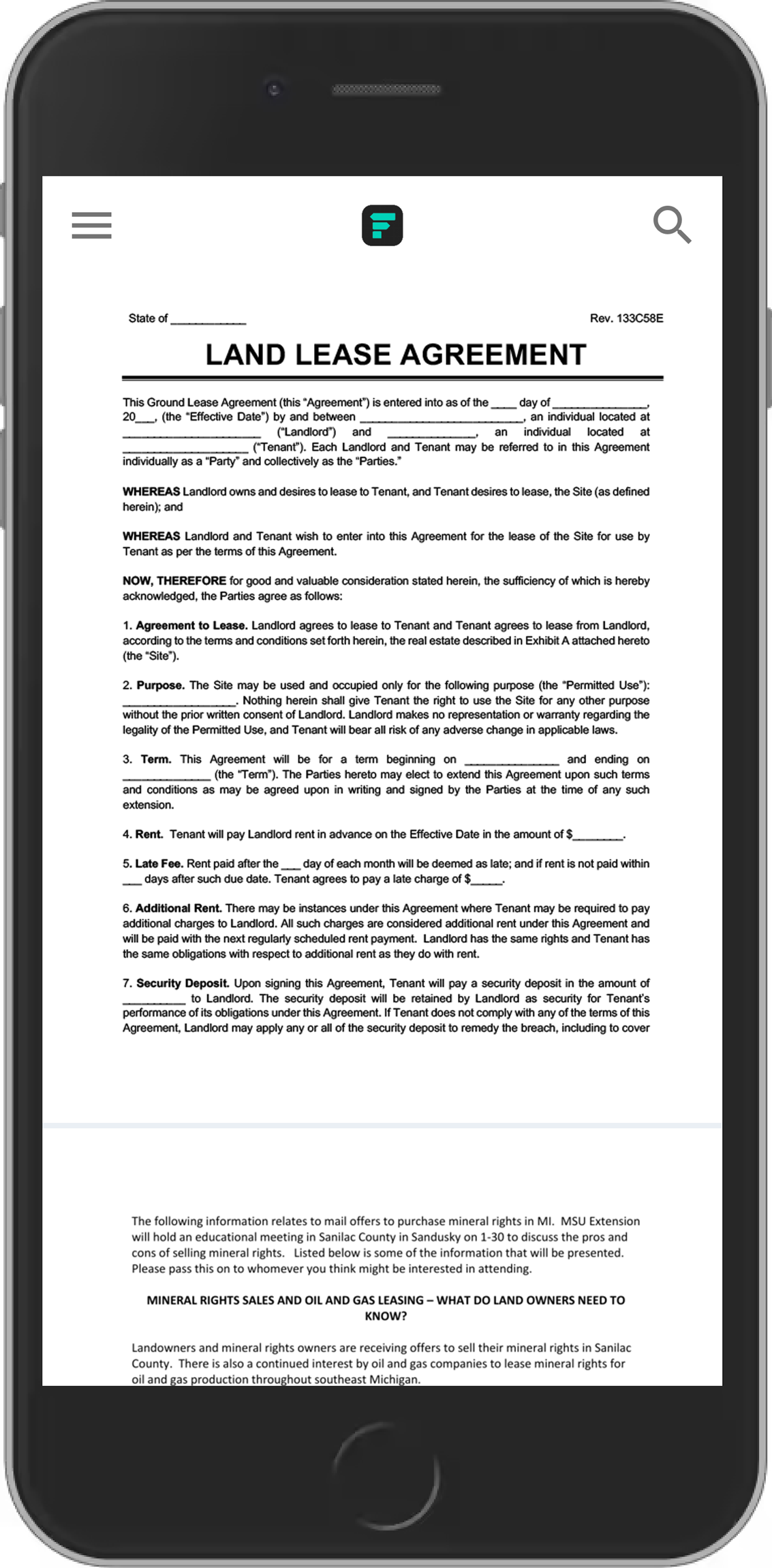 Documents and signatures